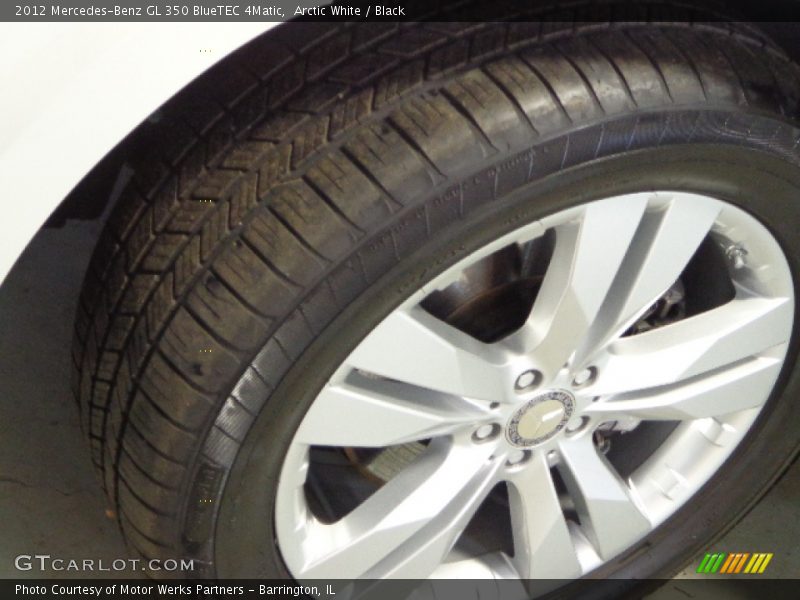 Arctic White / Black 2012 Mercedes-Benz GL 350 BlueTEC 4Matic