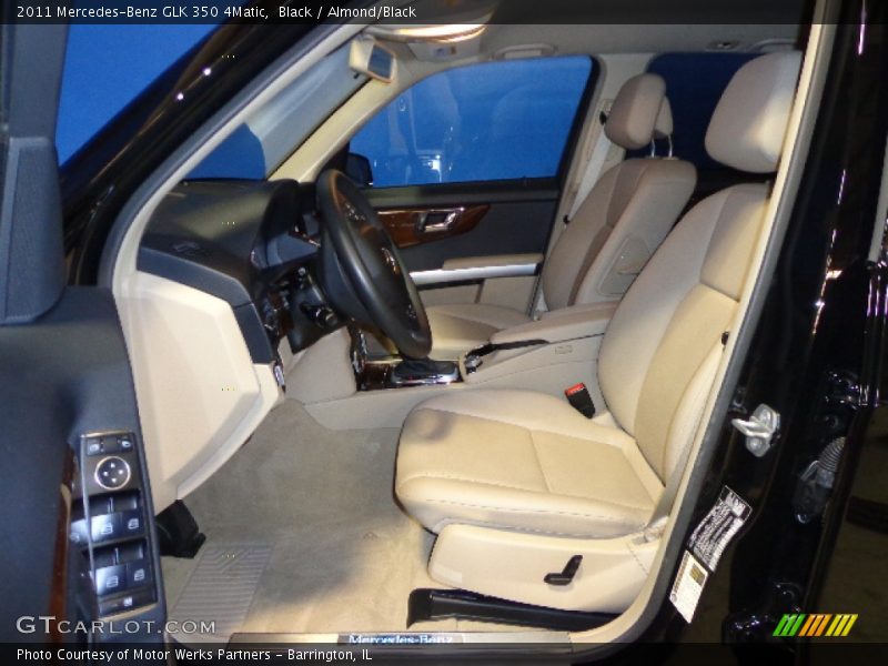 Black / Almond/Black 2011 Mercedes-Benz GLK 350 4Matic