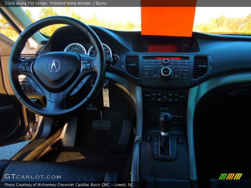 Polished Metal Metallic / Ebony 2009 Acura TSX Sedan