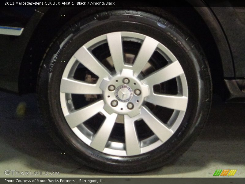 Black / Almond/Black 2011 Mercedes-Benz GLK 350 4Matic