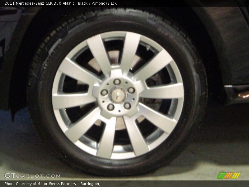 Black / Almond/Black 2011 Mercedes-Benz GLK 350 4Matic