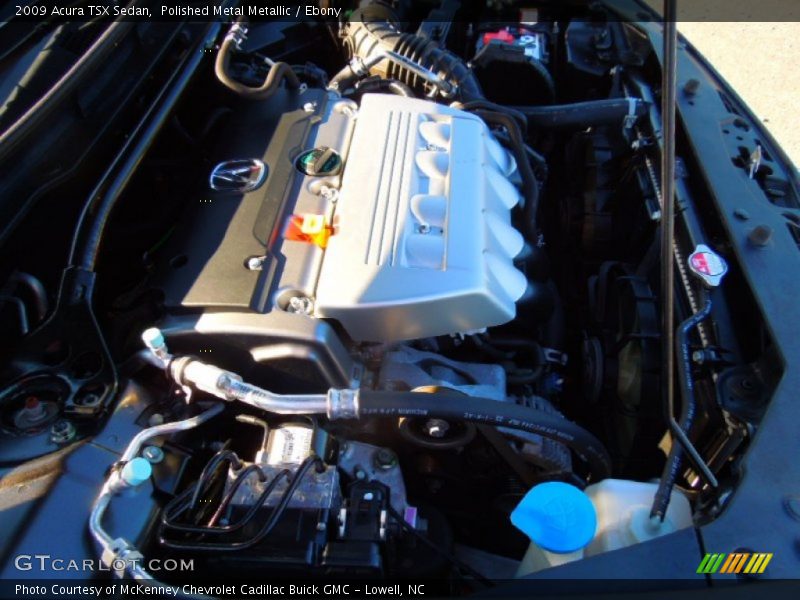 Polished Metal Metallic / Ebony 2009 Acura TSX Sedan