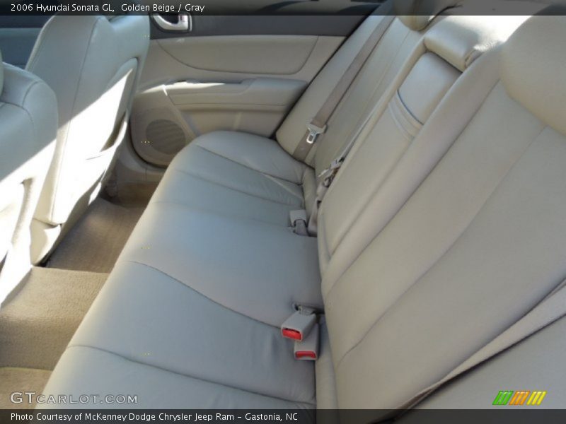 Golden Beige / Gray 2006 Hyundai Sonata GL