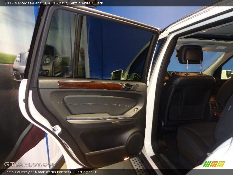 Arctic White / Black 2012 Mercedes-Benz GL 450 4Matic