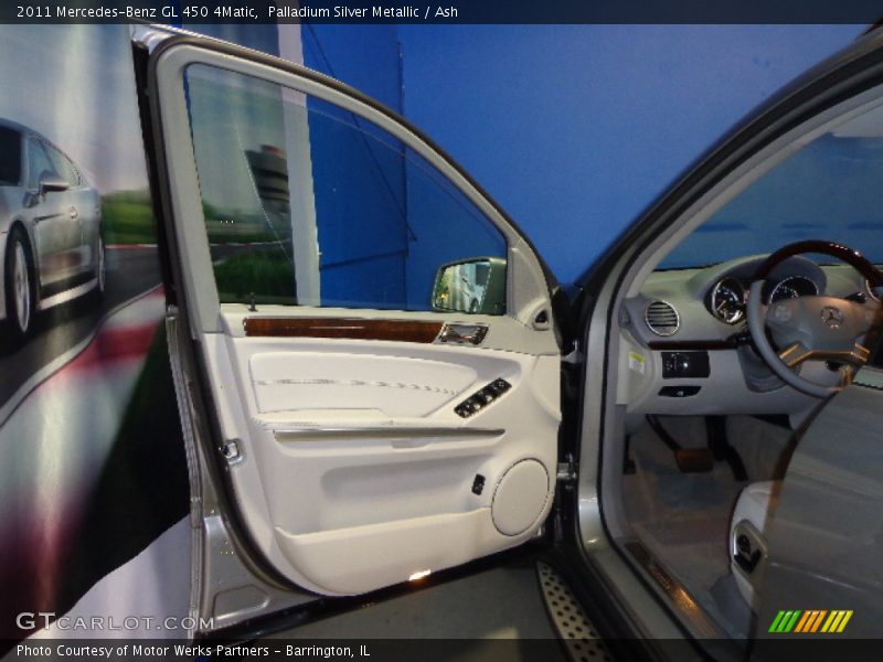 Palladium Silver Metallic / Ash 2011 Mercedes-Benz GL 450 4Matic