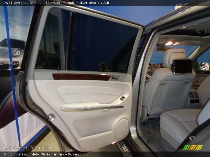 Palladium Silver Metallic / Ash 2011 Mercedes-Benz GL 450 4Matic