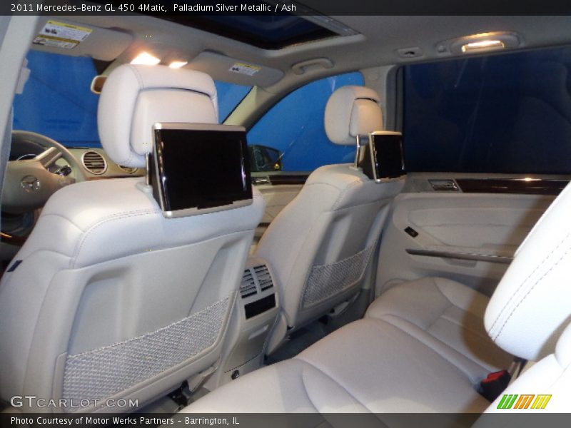Palladium Silver Metallic / Ash 2011 Mercedes-Benz GL 450 4Matic