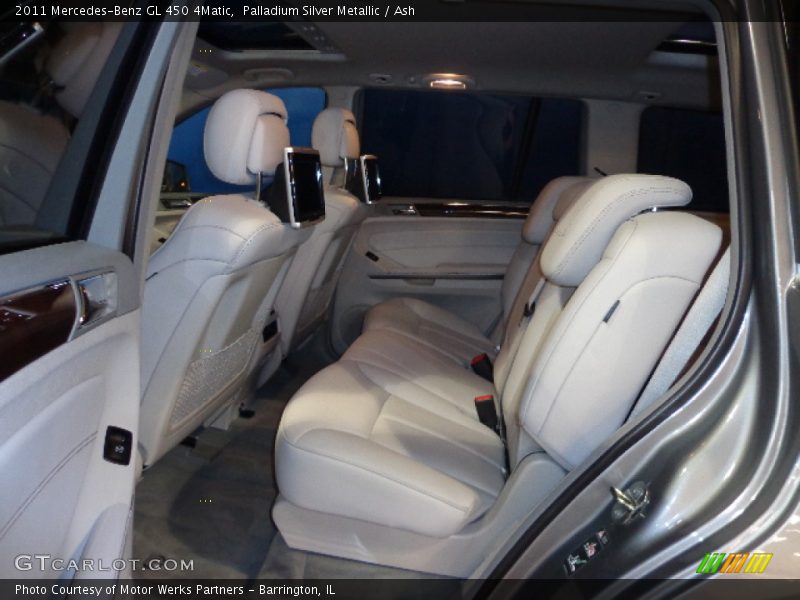 Palladium Silver Metallic / Ash 2011 Mercedes-Benz GL 450 4Matic