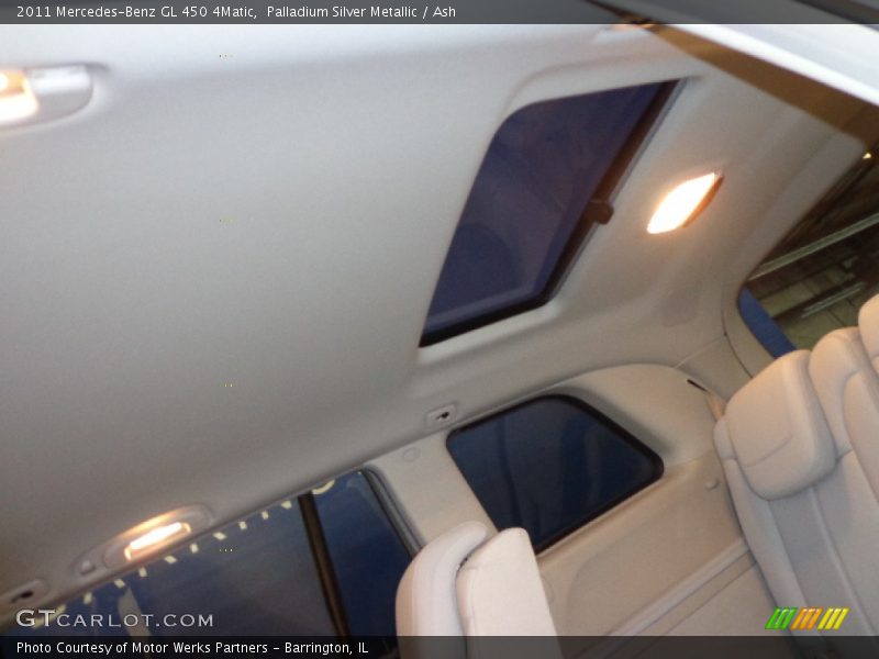 Palladium Silver Metallic / Ash 2011 Mercedes-Benz GL 450 4Matic
