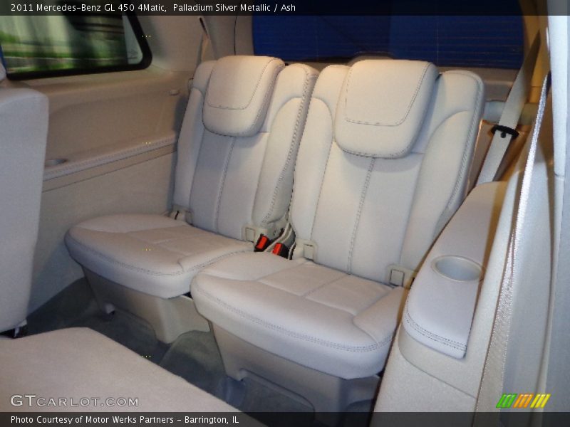 Palladium Silver Metallic / Ash 2011 Mercedes-Benz GL 450 4Matic