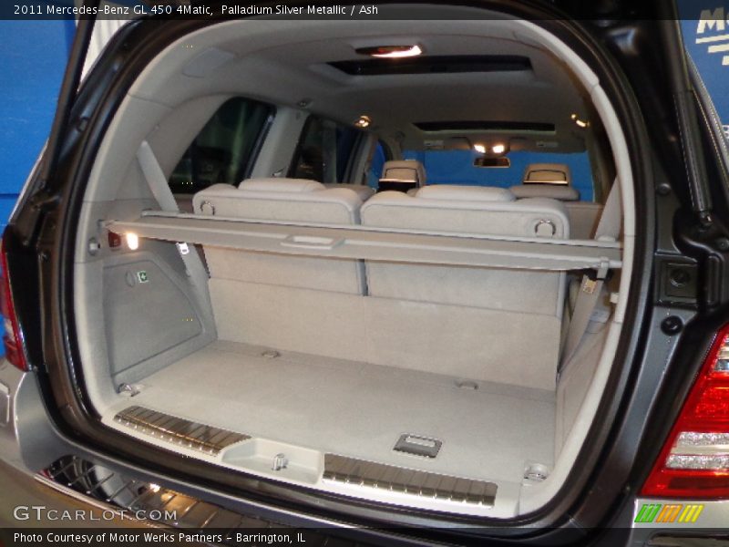 Palladium Silver Metallic / Ash 2011 Mercedes-Benz GL 450 4Matic