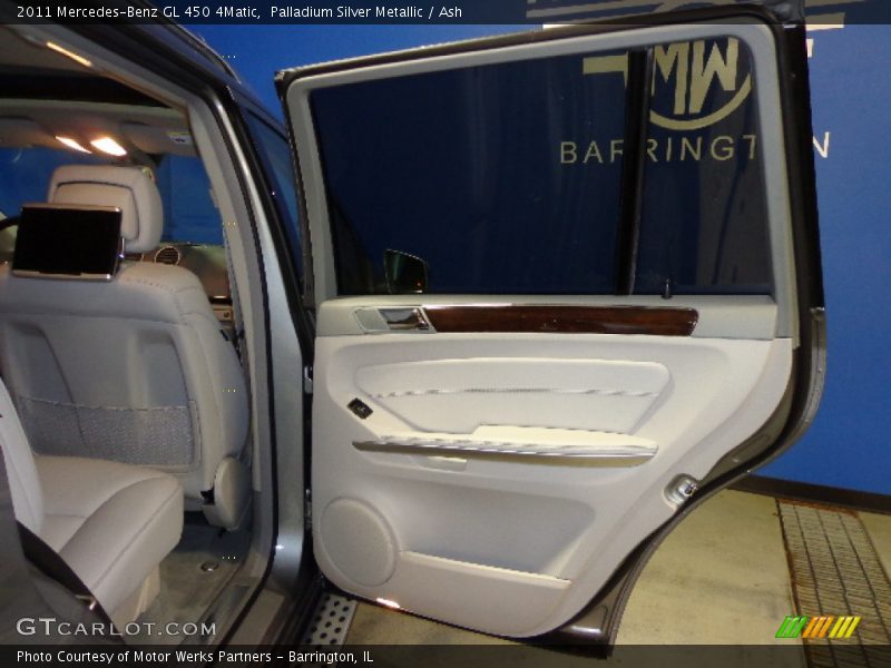Palladium Silver Metallic / Ash 2011 Mercedes-Benz GL 450 4Matic