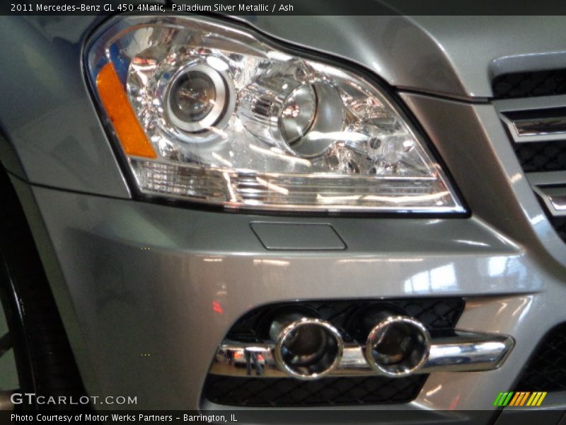 Palladium Silver Metallic / Ash 2011 Mercedes-Benz GL 450 4Matic