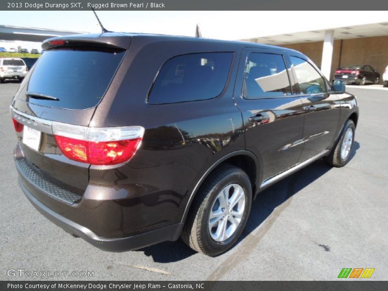 Rugged Brown Pearl / Black 2013 Dodge Durango SXT