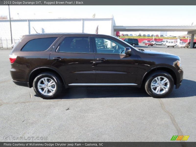 Rugged Brown Pearl / Black 2013 Dodge Durango SXT