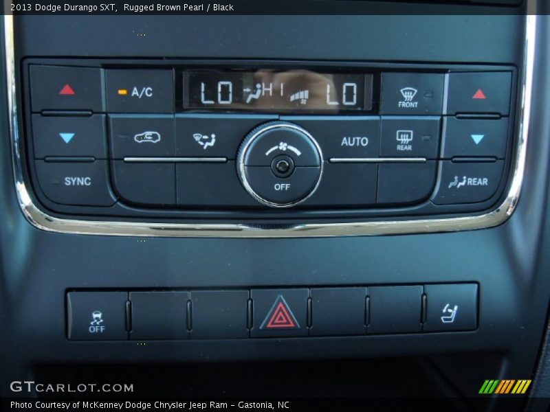 Rugged Brown Pearl / Black 2013 Dodge Durango SXT