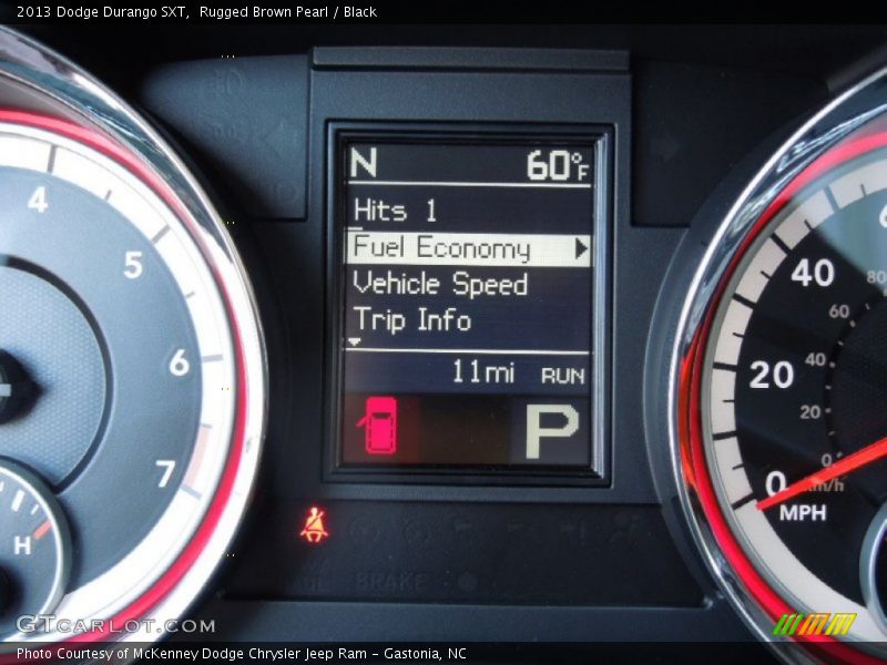 Rugged Brown Pearl / Black 2013 Dodge Durango SXT