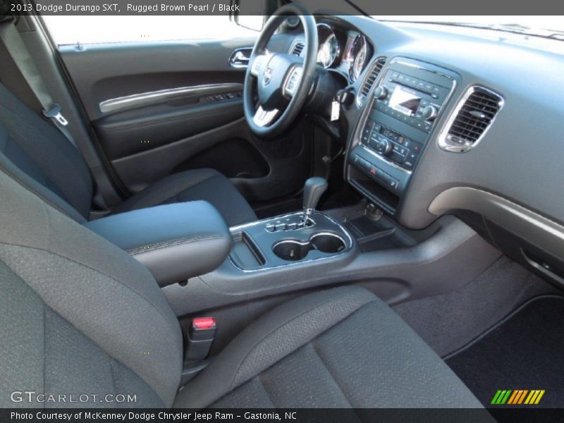Rugged Brown Pearl / Black 2013 Dodge Durango SXT