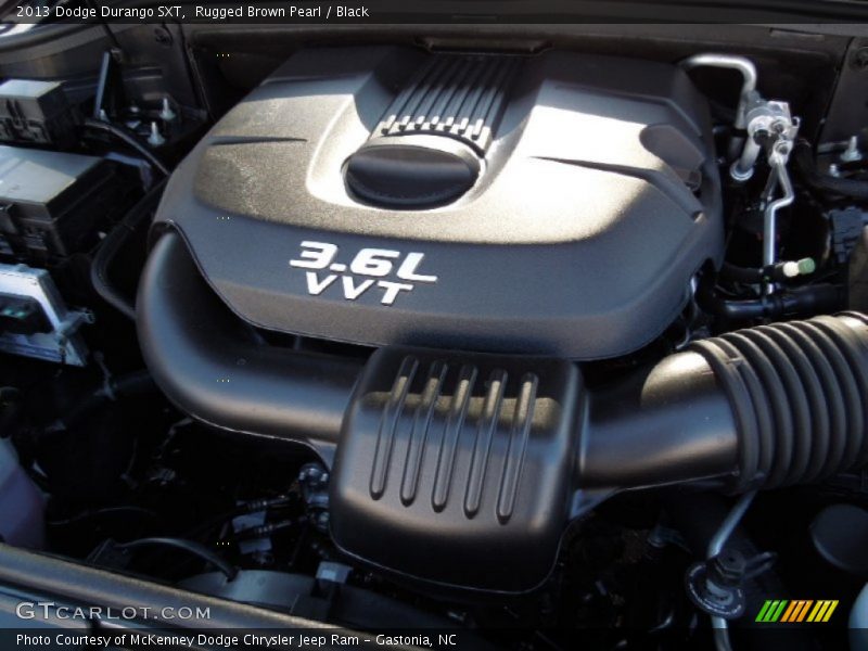 Rugged Brown Pearl / Black 2013 Dodge Durango SXT