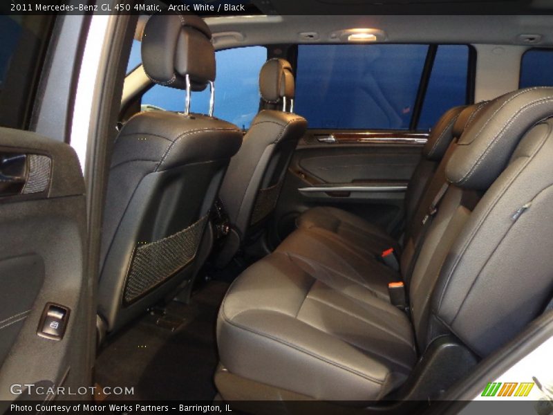 Arctic White / Black 2011 Mercedes-Benz GL 450 4Matic