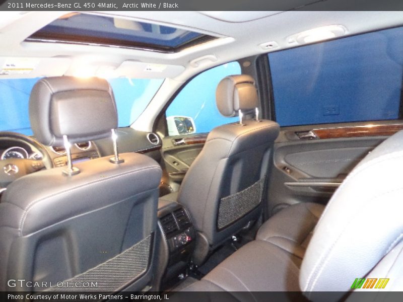 Arctic White / Black 2011 Mercedes-Benz GL 450 4Matic