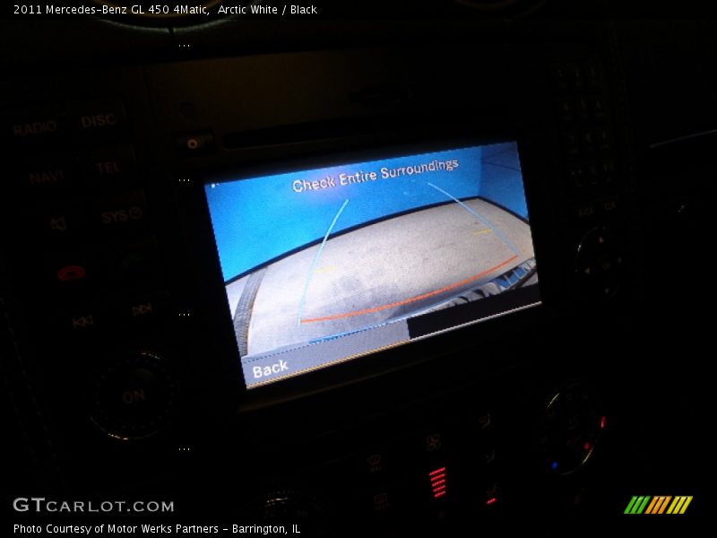 Arctic White / Black 2011 Mercedes-Benz GL 450 4Matic