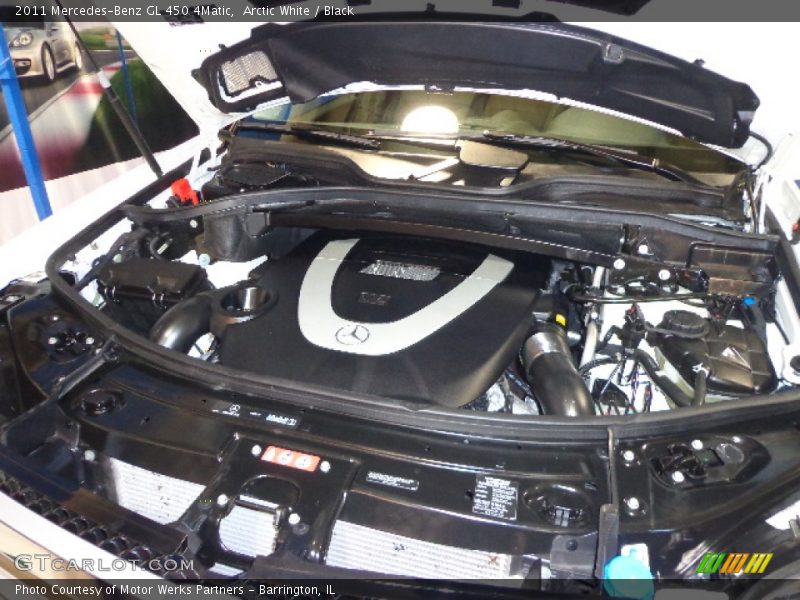 Arctic White / Black 2011 Mercedes-Benz GL 450 4Matic