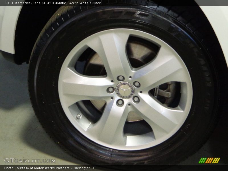 Arctic White / Black 2011 Mercedes-Benz GL 450 4Matic
