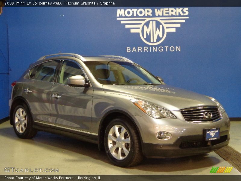 Platinum Graphite / Graphite 2009 Infiniti EX 35 Journey AWD