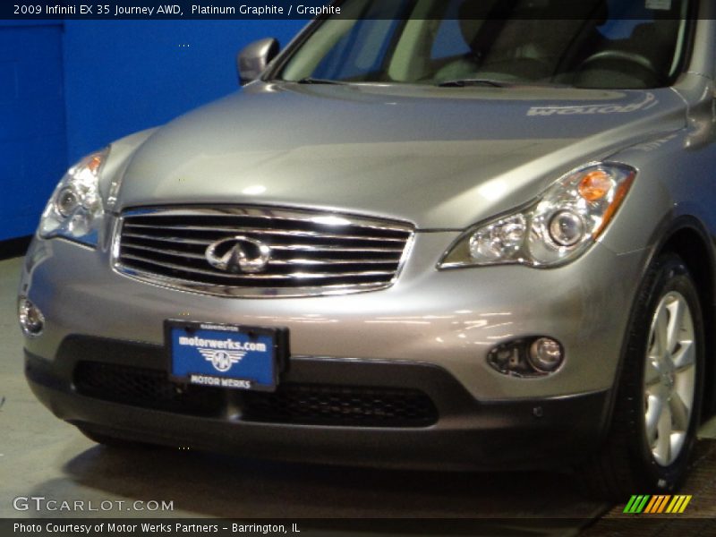Platinum Graphite / Graphite 2009 Infiniti EX 35 Journey AWD