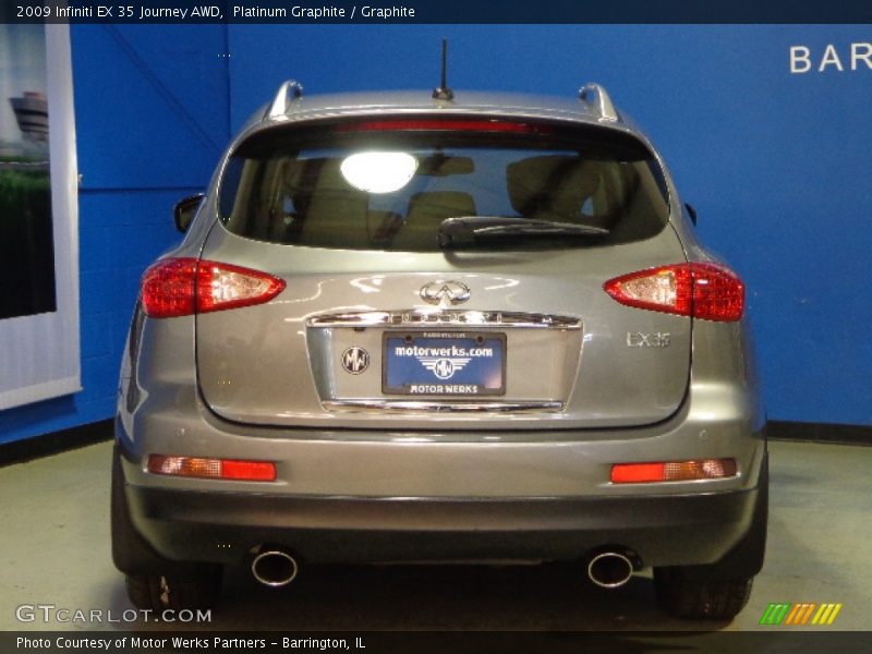 Platinum Graphite / Graphite 2009 Infiniti EX 35 Journey AWD