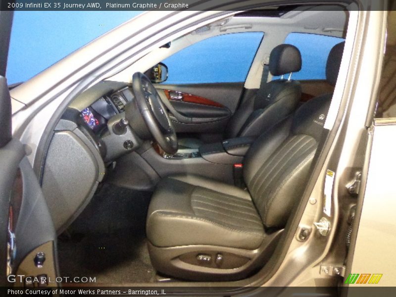 Platinum Graphite / Graphite 2009 Infiniti EX 35 Journey AWD