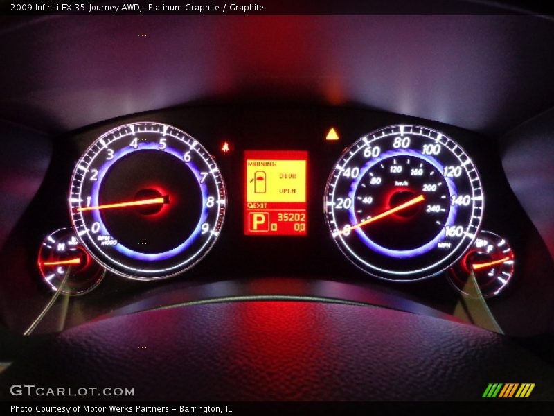 Platinum Graphite / Graphite 2009 Infiniti EX 35 Journey AWD