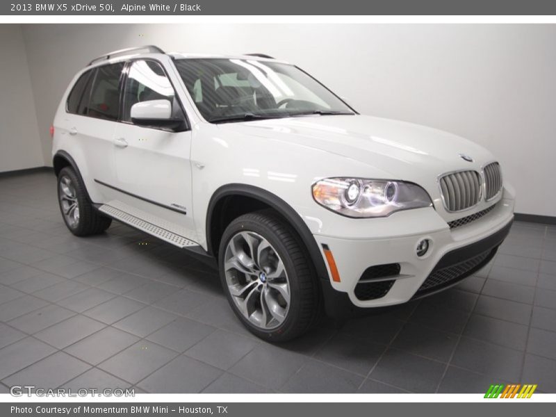 Alpine White / Black 2013 BMW X5 xDrive 50i