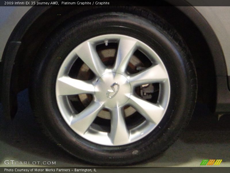 Platinum Graphite / Graphite 2009 Infiniti EX 35 Journey AWD