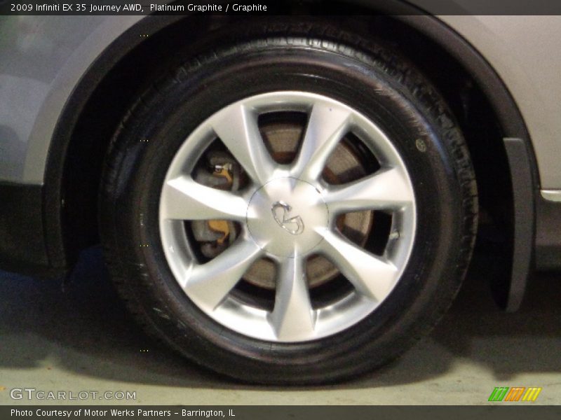 Platinum Graphite / Graphite 2009 Infiniti EX 35 Journey AWD