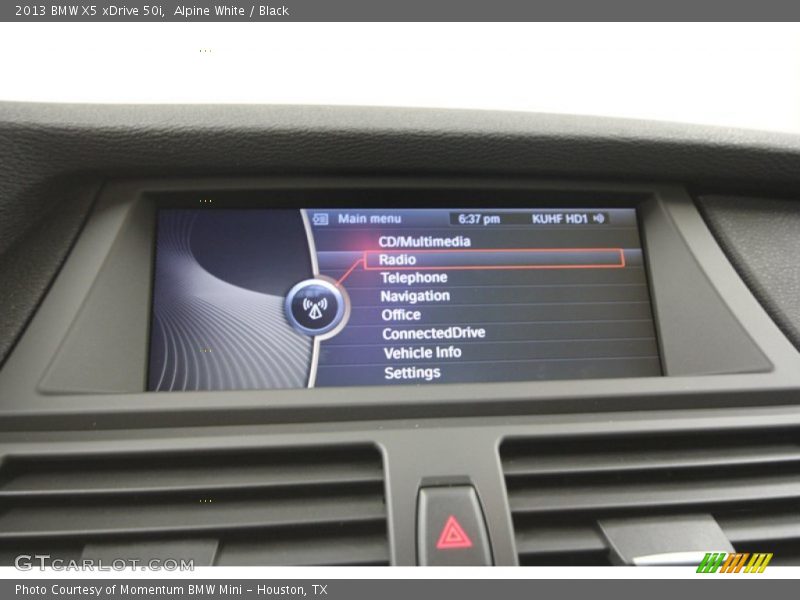 Alpine White / Black 2013 BMW X5 xDrive 50i