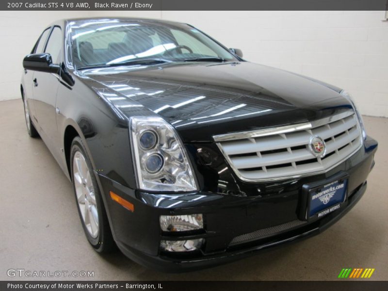 Black Raven / Ebony 2007 Cadillac STS 4 V8 AWD