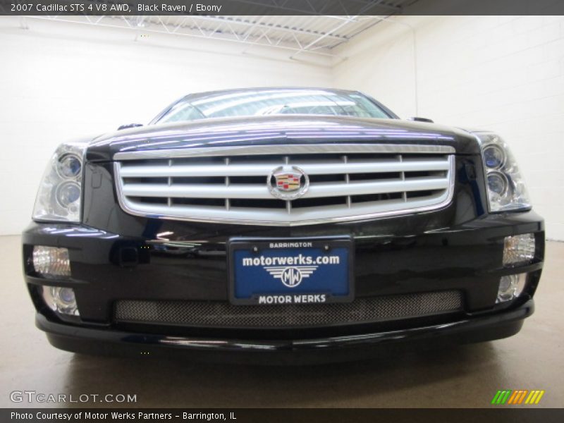 Black Raven / Ebony 2007 Cadillac STS 4 V8 AWD