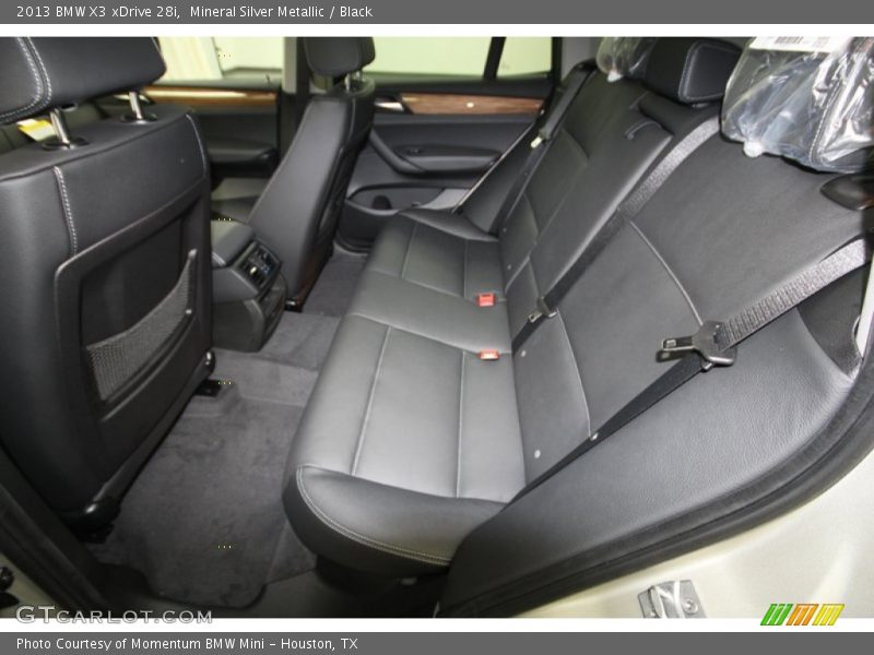 Mineral Silver Metallic / Black 2013 BMW X3 xDrive 28i