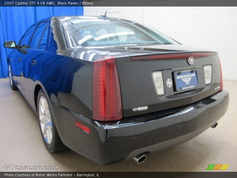 Black Raven / Ebony 2007 Cadillac STS 4 V8 AWD