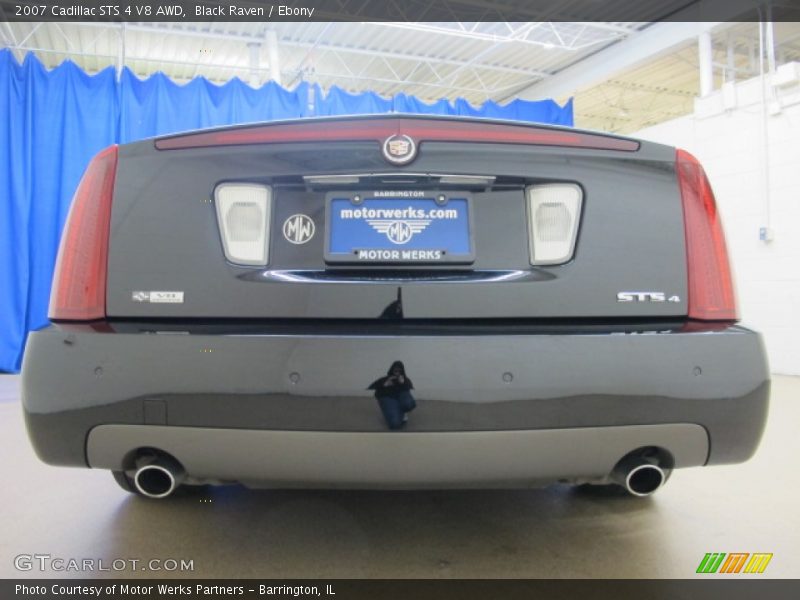Black Raven / Ebony 2007 Cadillac STS 4 V8 AWD