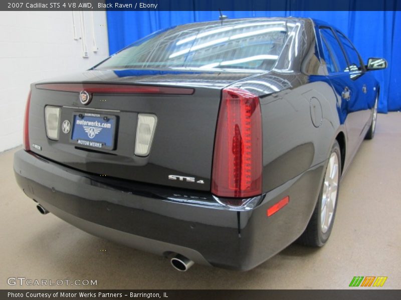 Black Raven / Ebony 2007 Cadillac STS 4 V8 AWD