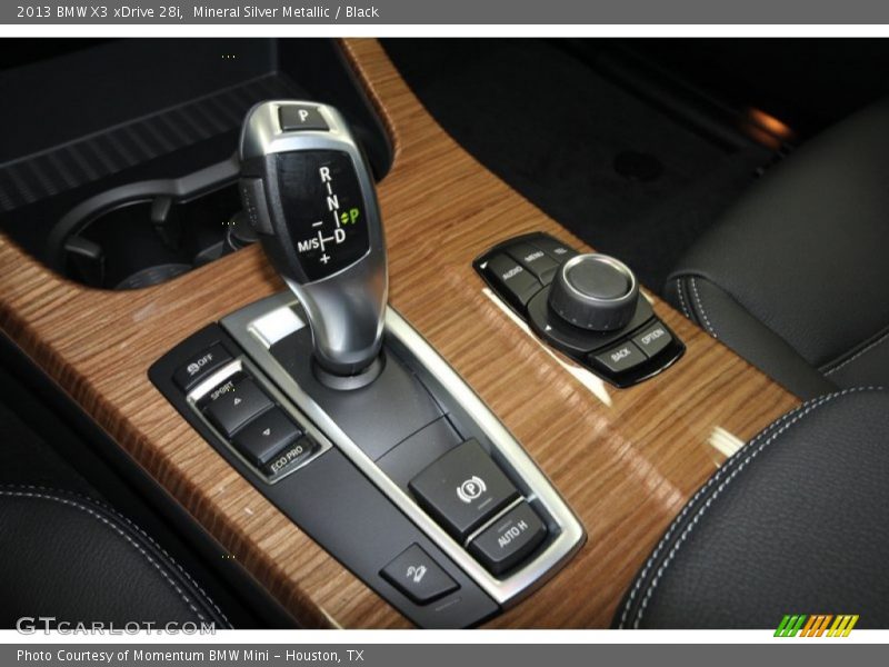 Mineral Silver Metallic / Black 2013 BMW X3 xDrive 28i