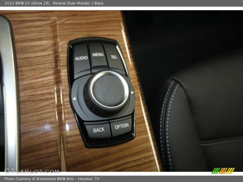 Mineral Silver Metallic / Black 2013 BMW X3 xDrive 28i