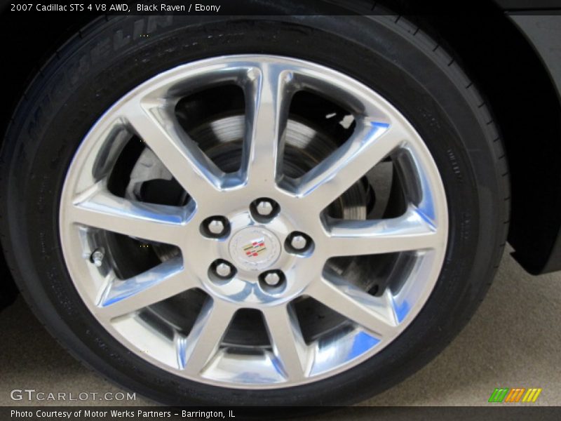 Black Raven / Ebony 2007 Cadillac STS 4 V8 AWD