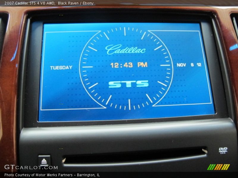 Black Raven / Ebony 2007 Cadillac STS 4 V8 AWD