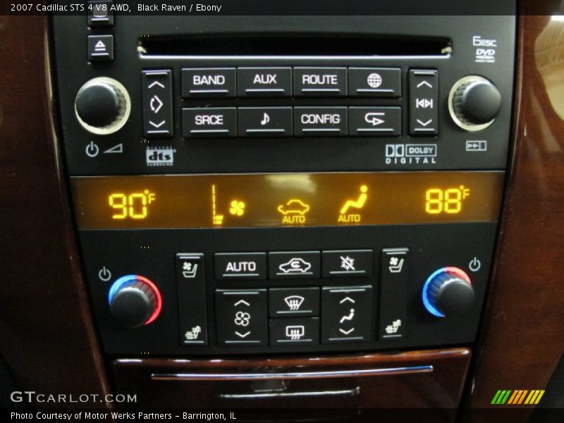 Black Raven / Ebony 2007 Cadillac STS 4 V8 AWD