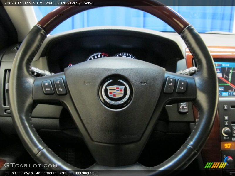 Black Raven / Ebony 2007 Cadillac STS 4 V8 AWD