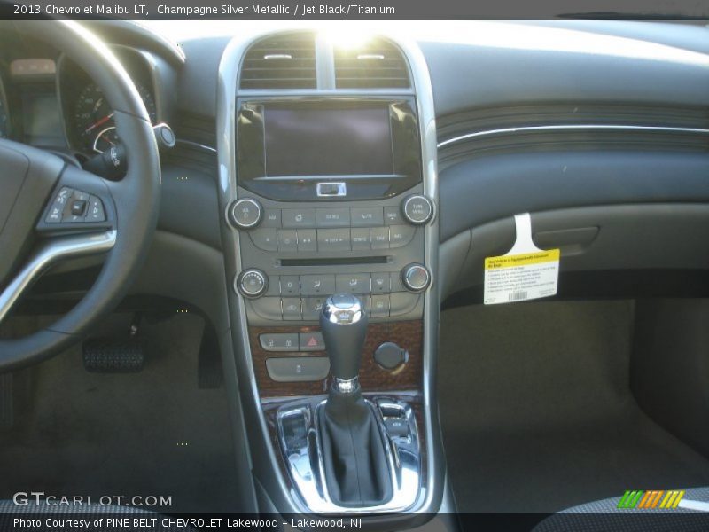 Champagne Silver Metallic / Jet Black/Titanium 2013 Chevrolet Malibu LT